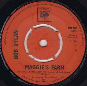 Maggie's Farm (Vinyl, 7
