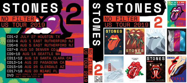 leeuwerik homoseksueel Een zin The Rolling Stones – No Filter US Tour 2019 2 (2019, CD) - Discogs