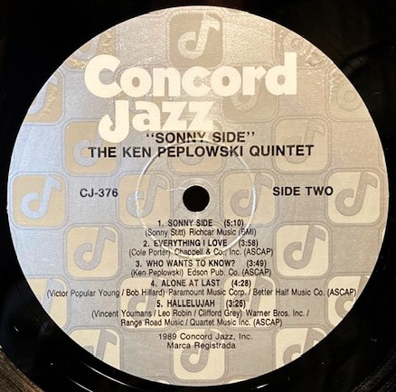 last ned album The Ken Peplowski Quintet - Sonny Side