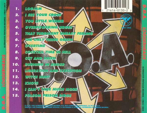 D.O.A. - Loggerheads | Releases | Discogs