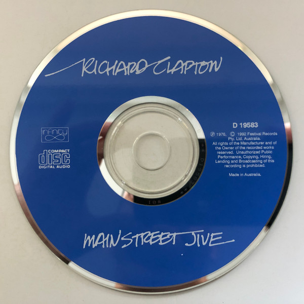 télécharger l'album Richard Clapton - Main Street Jive