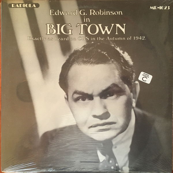 Album herunterladen Edward G Robinson - Big Town Big Story