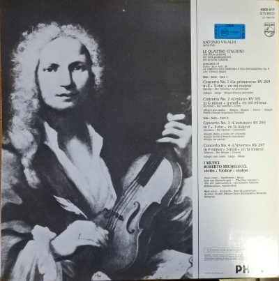 Album herunterladen Download Antonio Vivaldi - J Musici Le Quattro Stagioni Die Vier Jahreszeiten Les Quatre Saisons album