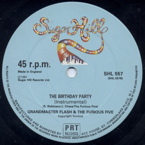 Grandmaster Flash / Grandmaster Flash And The Furious Five – The Adventures  Of Grandmaster Flash On The Wheels Of Steel / The Party Mix (1981, Vinyl) -  Discogs