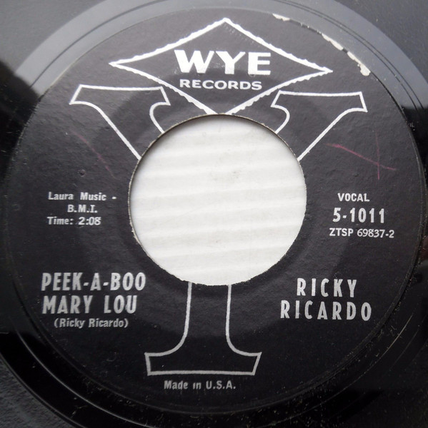 baixar álbum Ricky Ricardo - Peek A Boo Mary Lou I Wish For Someone