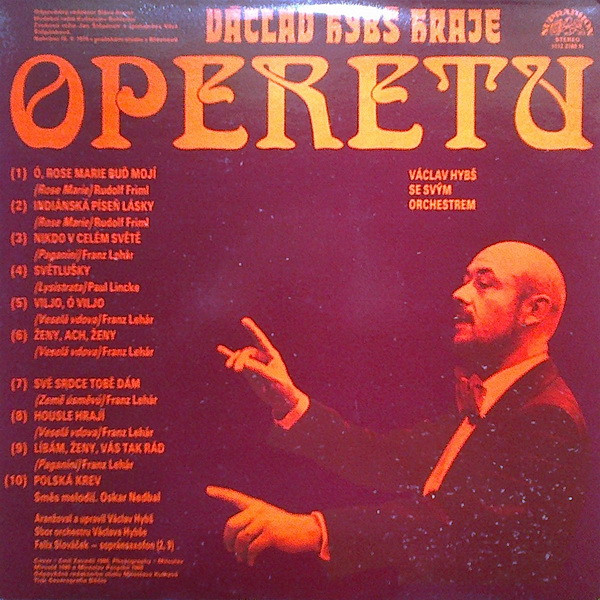 baixar álbum Václav Hybš - Václav Hybš Hraje Operetu