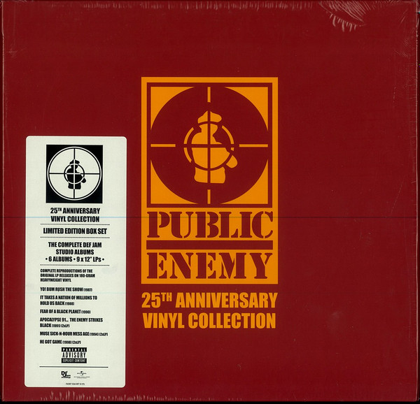 Public Enemy – 25th Anniversary Vinyl Collection (2013, Vinyl