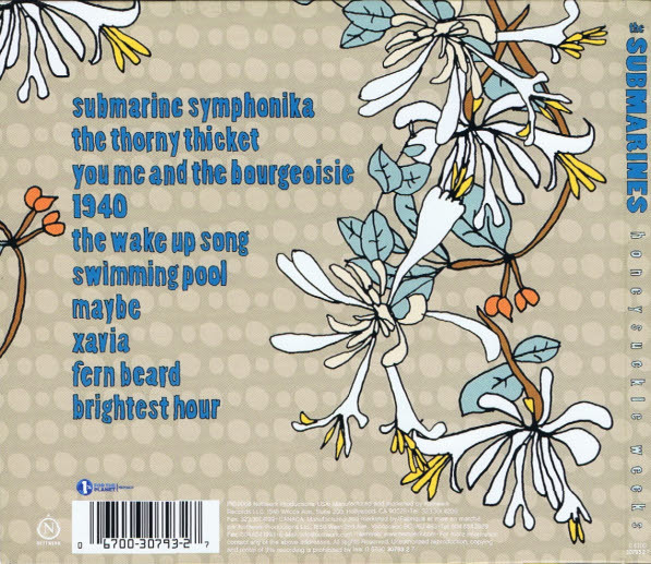 The Submarines – Honeysuckle Weeks (2008, CD) - Discogs
