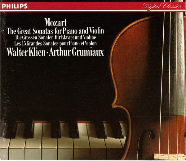 Mozart, Walter Klien, Arthur Grumiaux – The Great Sonatas For