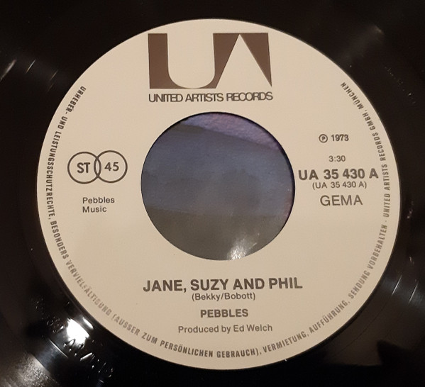 descargar álbum Pebbles - Jane Suzy And Phil Love Fades Away