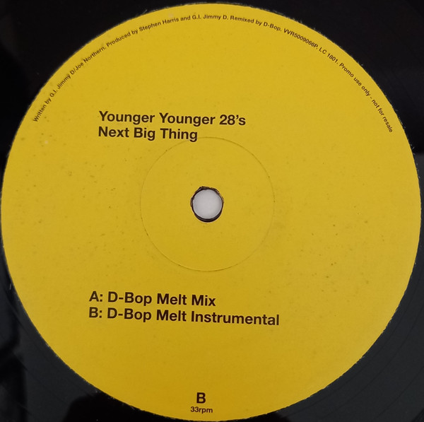 Younger Younger 28's – Next Big Thing (1999, Vinyl) - Discogs