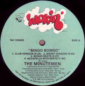 The Minutemen - Bingo Bongo album cover