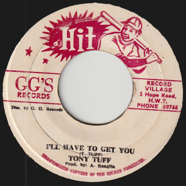 Tony Tuff – I'll Have To Get You (Blue, Vinyl) - Discogs