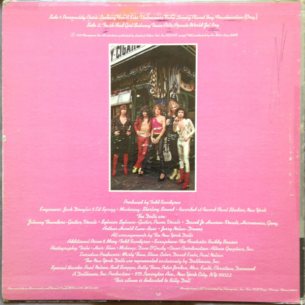 New York Dolls – New York Dolls (1973, PRC Pressing, Vinyl) - Discogs