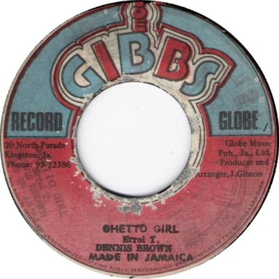 Dennis Brown – Ghetto Girl (Vinyl) - Discogs