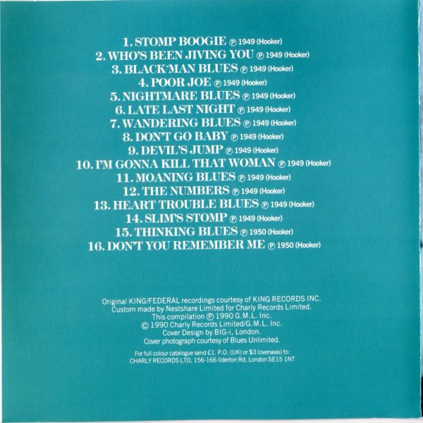 descargar álbum John Lee Hooker - Dont You Remember Me
