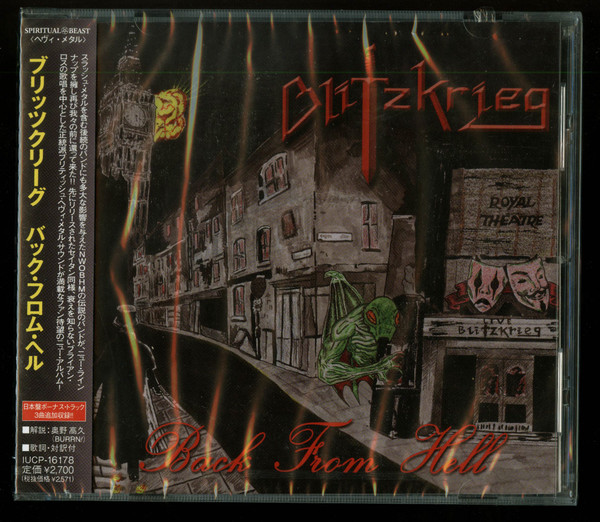 Blitzkrieg – Back From Hell (2013, CD) - Discogs