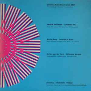 Hendrik Andriessen - Symphony No. 1 / Garlands Of Music / Réflexions Sonores album cover