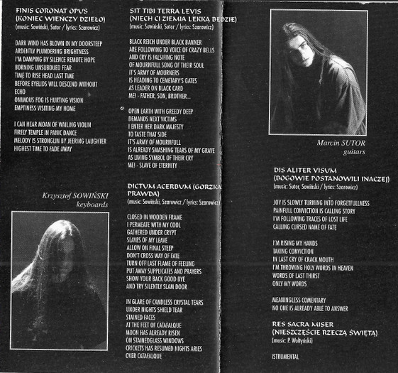 Sacrum – Res Sacra Miser (1996, Cassette) - Discogs