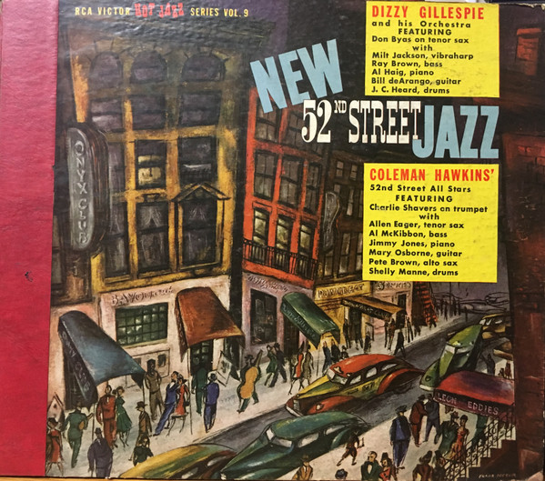 DIZZY GILLESPIE SEXTET 52nd Street Theme    Schellackplatte Modern-Jazz X3909 