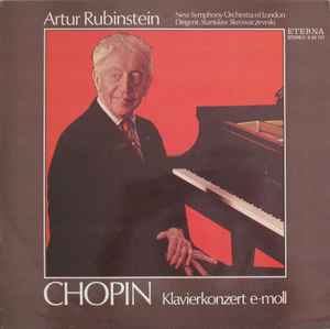Arthur Rubinstein - Klavierkonzert E-moll