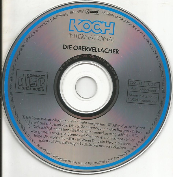 last ned album Die Obervellacher - Sommernacht In Den Bergen