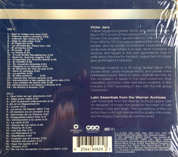 descargar álbum Victor Jara - Latin Essentials