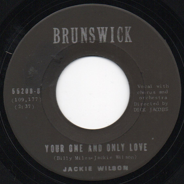 Jackie Wilson – Your One And Only Love / Please Tell Me Why (1961