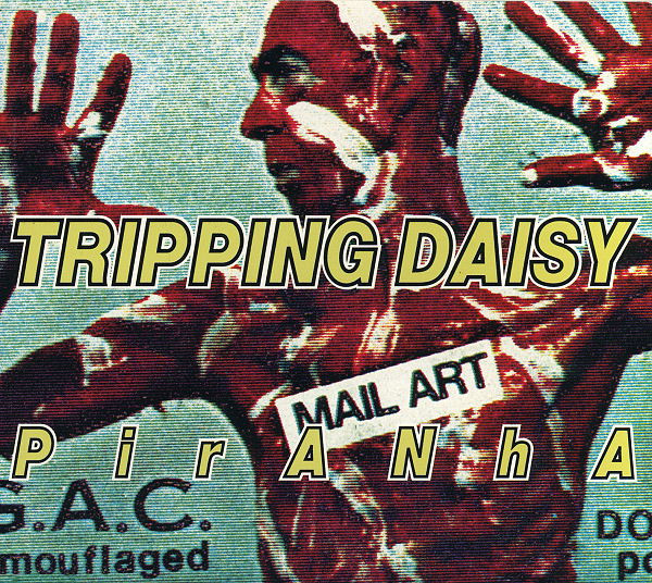 Tripping Daisy Piranha 12 Inch Single Blue Vinyl + Original Sticker 1995  Island