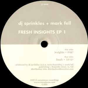 DJ Sprinkles - Fresh Insights EP 1 album cover