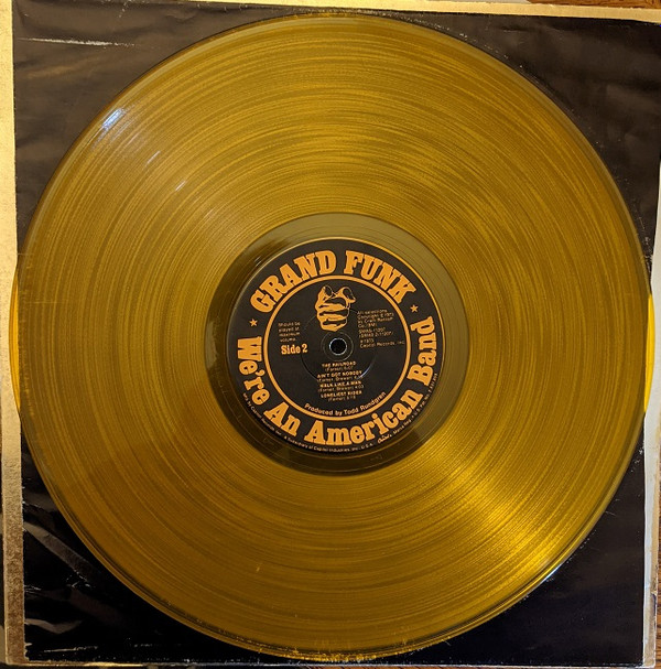 Обложка конверта виниловой пластинки Grand Funk Railroad - We're An American Band