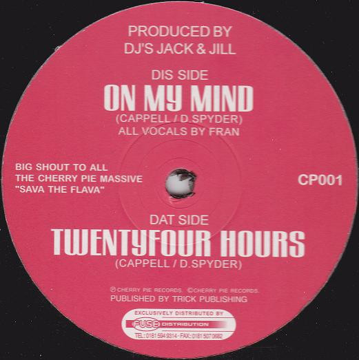 last ned album DJ's Jack & Jill - On My Mind Twentyfour Hours