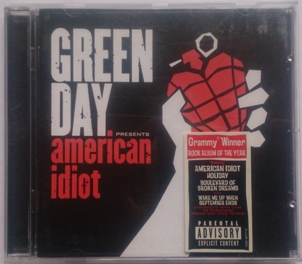 Green Day ‎– American Idiot Exclusive Red & Black Swirl Colored Vinyl 2LP  #/800