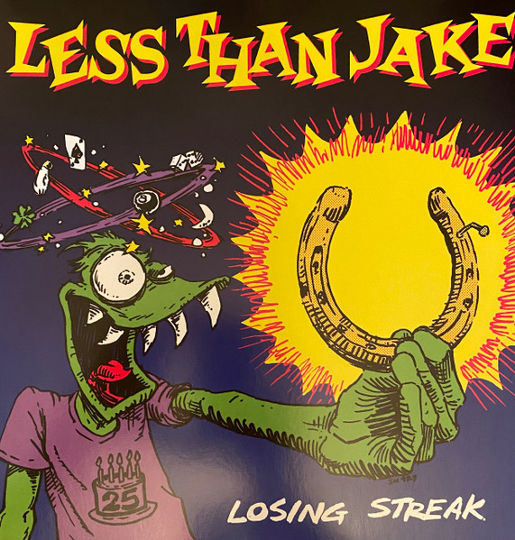 大流行中！ LESS THAN JAKE Losing Streak 希少 LP レコード 洋楽