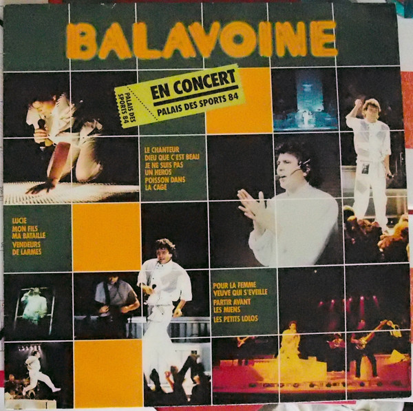 Balavoine au Palais des Sports/ Cassette Audio-K7 Barclay 825 124-4 