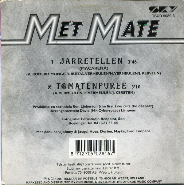 last ned album Met Mate - Jarretellen