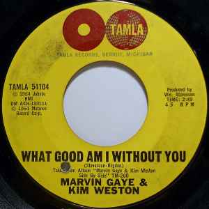 Marvin Gaye - What Good Am I Without You album cover