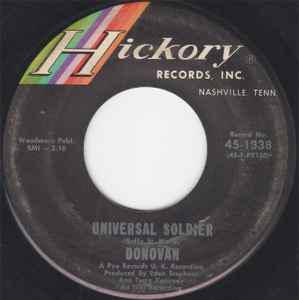 Donovan – Universal Soldier (1965, Vinyl) - Discogs