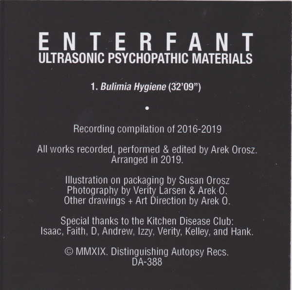 ladda ner album Enterfant - Ultrasonic Psychopathic Materials