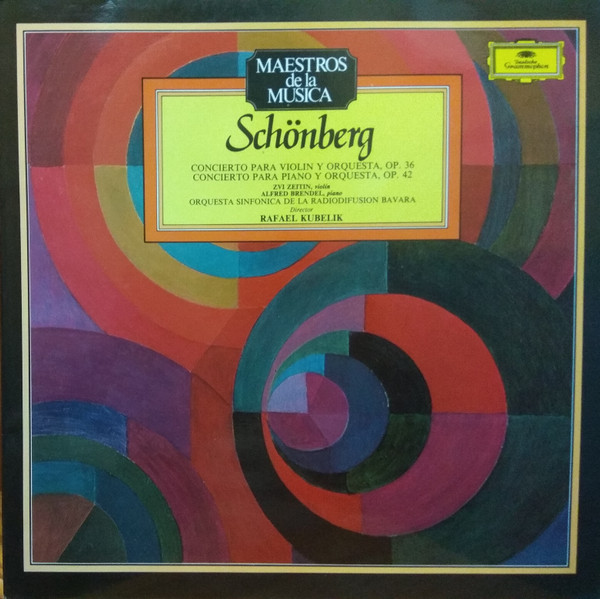 baixar álbum Schönberg Rafael Kubelik, Zvi Zeitin Alfred Brendel - Concierto Para Violín y Orquesta Op 36 Concierto Para Piano y Orquesta Op 42