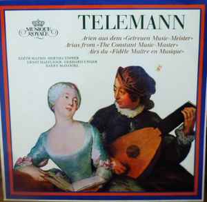 Georg Philipp Telemann - Arias from "The Constant Music-Master" album cover