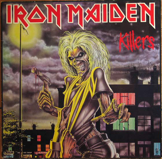 Обложка конверта виниловой пластинки Iron Maiden - Killers
