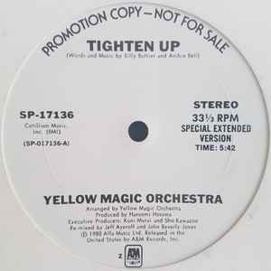 Yellow Magic Orchestra – Tighten Up (1980, Vinyl) - Discogs