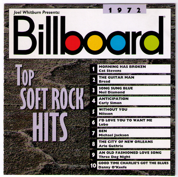 Billboard Top Soft Rock Hits - 1972 (1997, CD) - Discogs