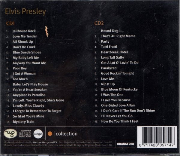 ladda ner album Elvis Presley - The Orange Collection