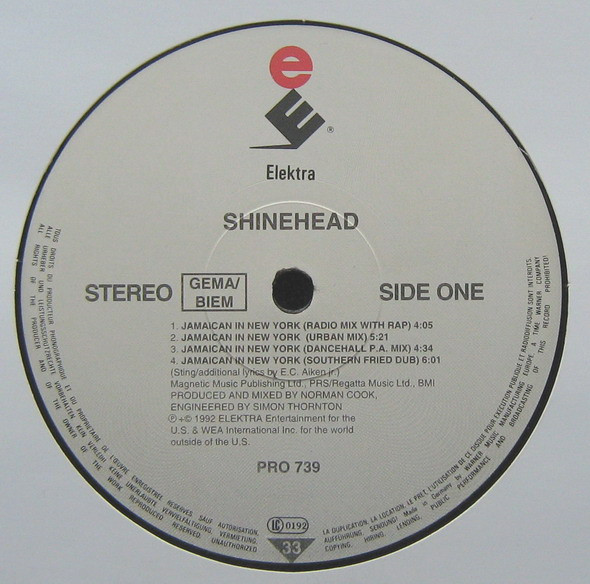 Shinehead – Jamaican In New York (1993, CD) - Discogs