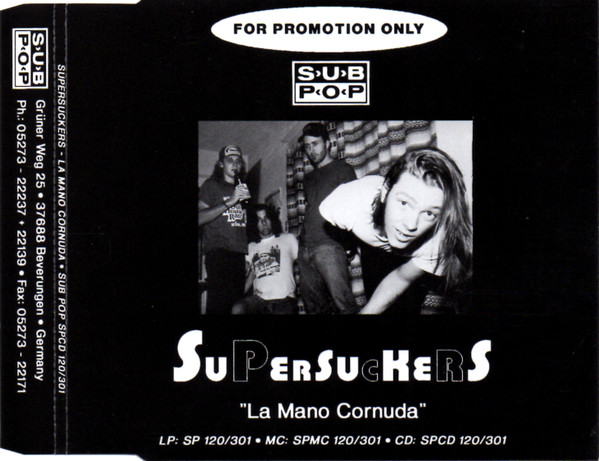 Supersuckers – La Mano Cornuda (1994, CD) - Discogs