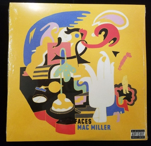 Mac Miller - Faces Exclusive Limited Edition Tri color Vinyl 3x LP w/ Bonus  Track VG+ NM 