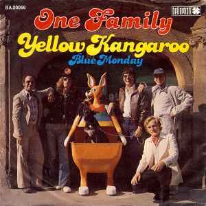 One Family (2) - Yellow Kangaroo