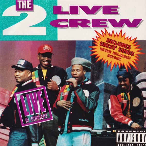 The 2 Live Crew – Live In Concert (1990, CD) - Discogs
